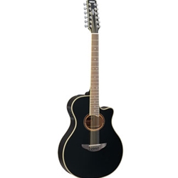 APX700II-12 BL Yamaha APX700II-12 12-String thinline body Acoustic Electric - Black